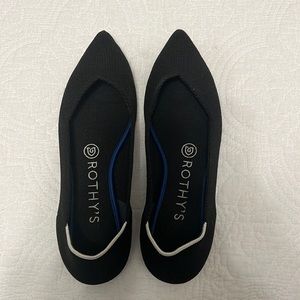 ROTHY's Black Size 6.5 Women's Flats Pointed Toe